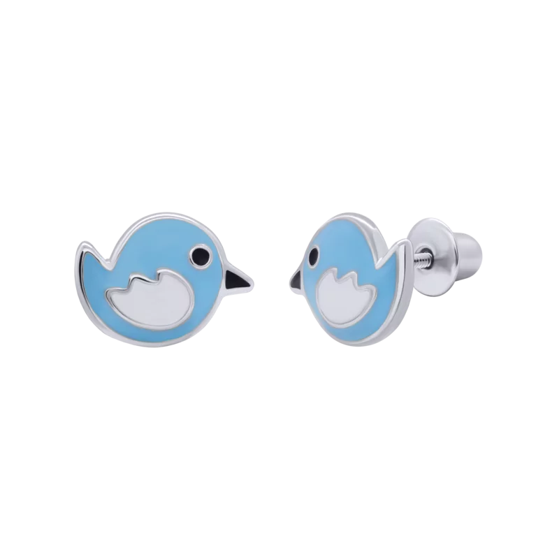 Earrings Blue Birdie photo