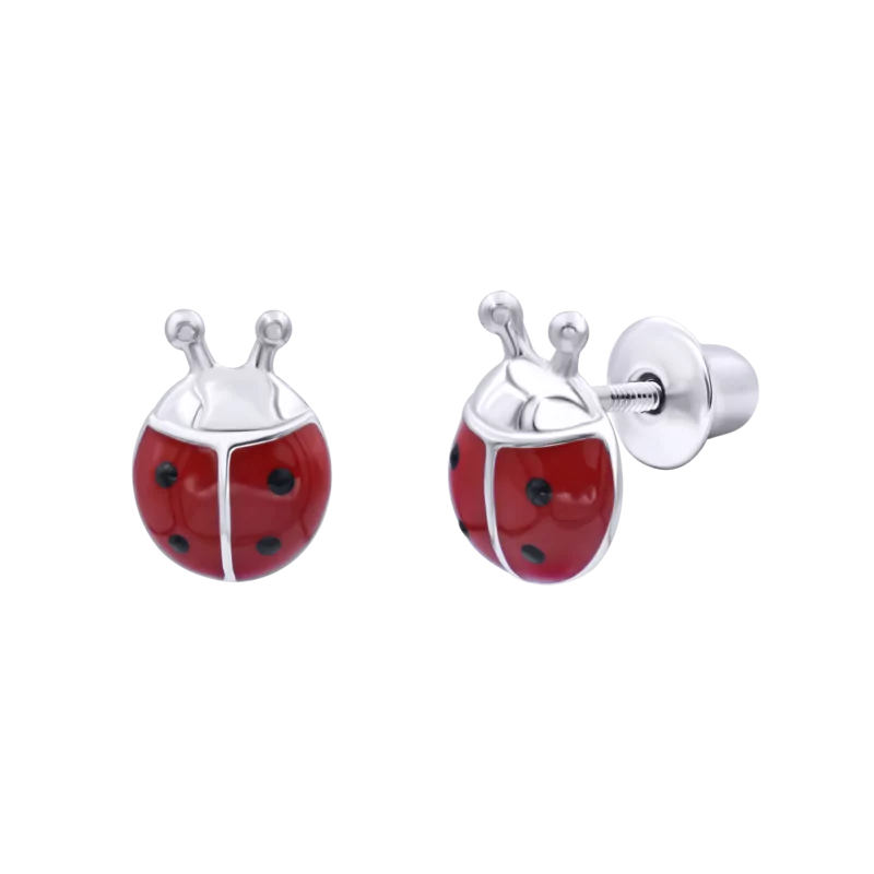 Earrings Ladybug photo