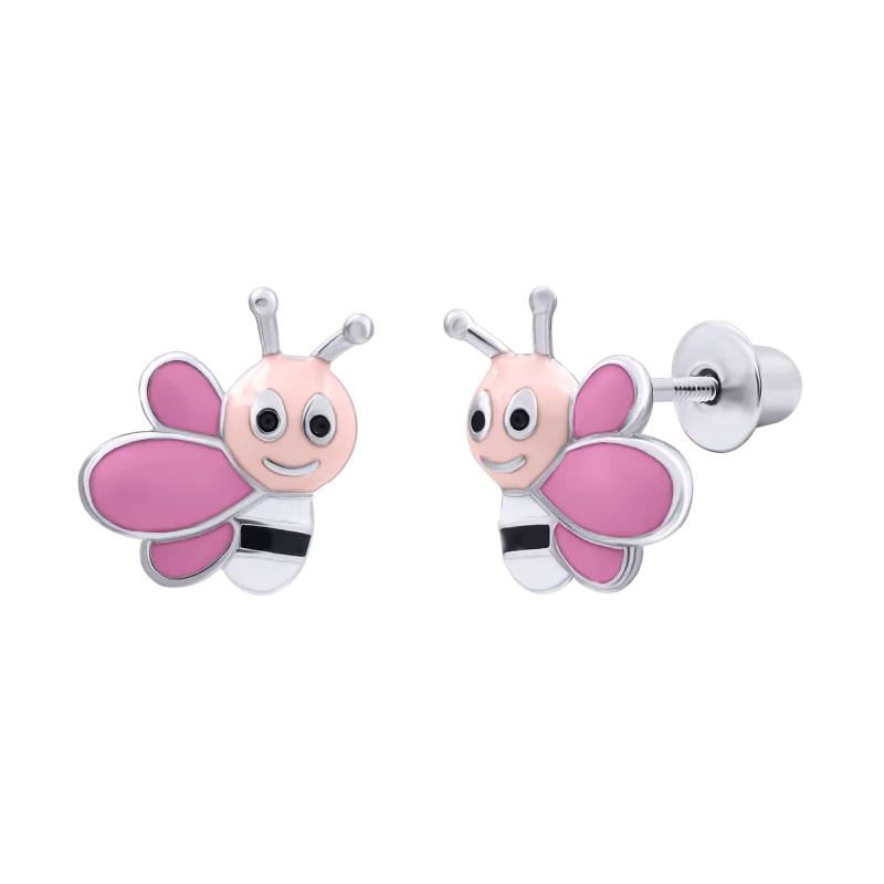 Earrings Pink Marry Bee photo