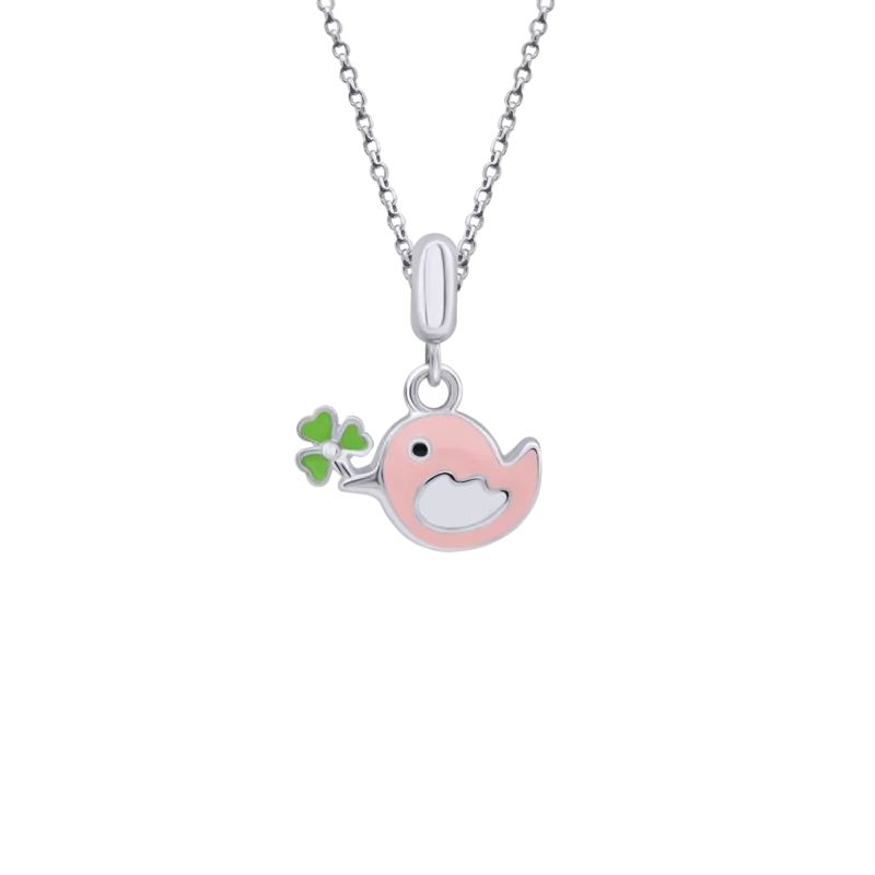 Pendant Pink Birdie photo