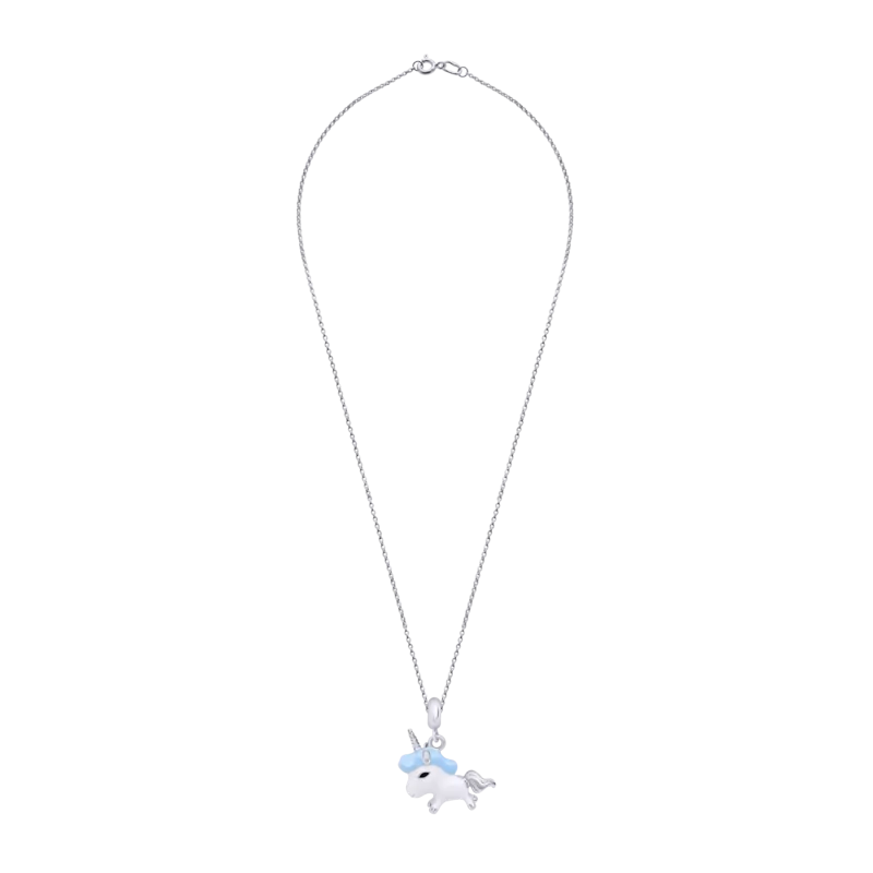 Pendant Blue Unicorn photo