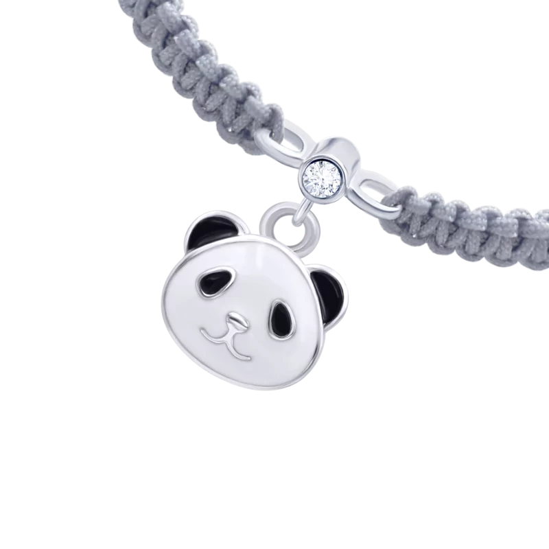 Braided bracelet Panda photo