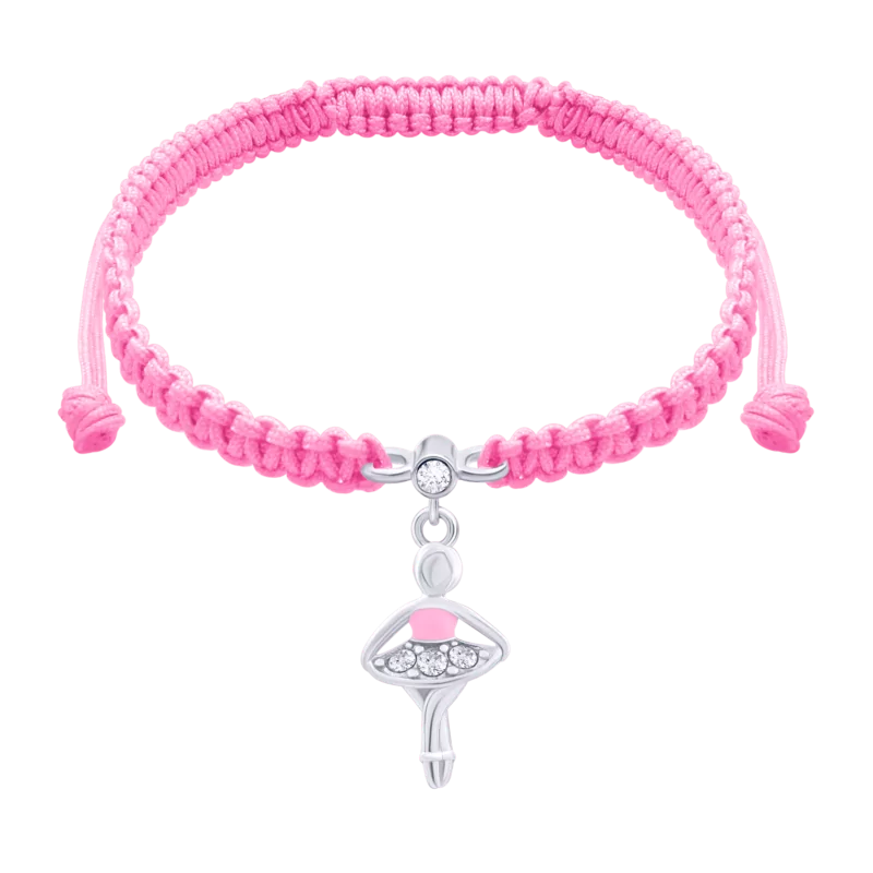 Braided bracelet Pink Ballerina photo