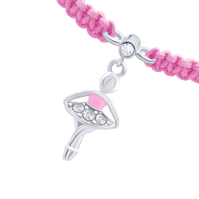 Braided bracelet Pink Ballerina photo