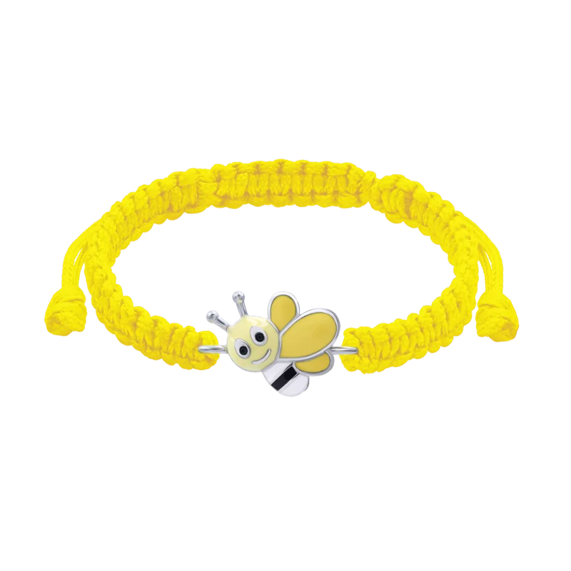 Braided bracelet Yellow Marry Bee photo