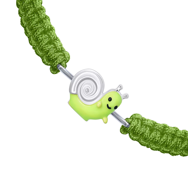 Braided bracelet WOP the snail photo
