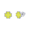 Сережки Чотирилисник жовтий фото №1