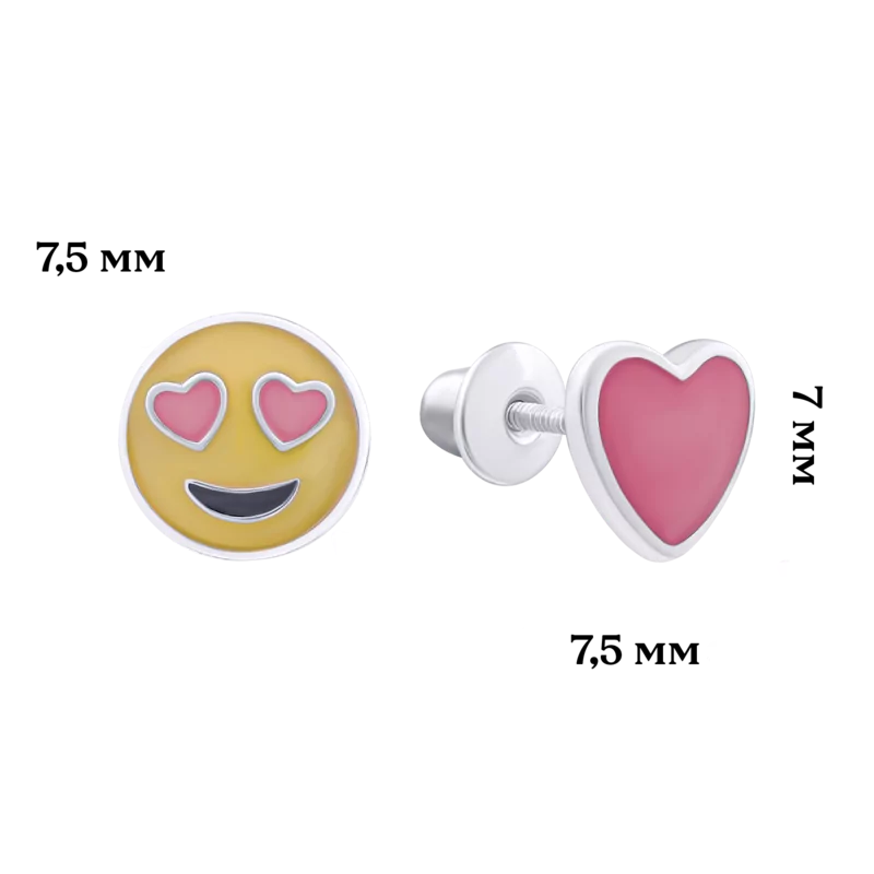 Сережки Ти Love фото