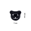 Сережки Котик чорний фото №2