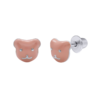 Earrings Coral Cat photo №1