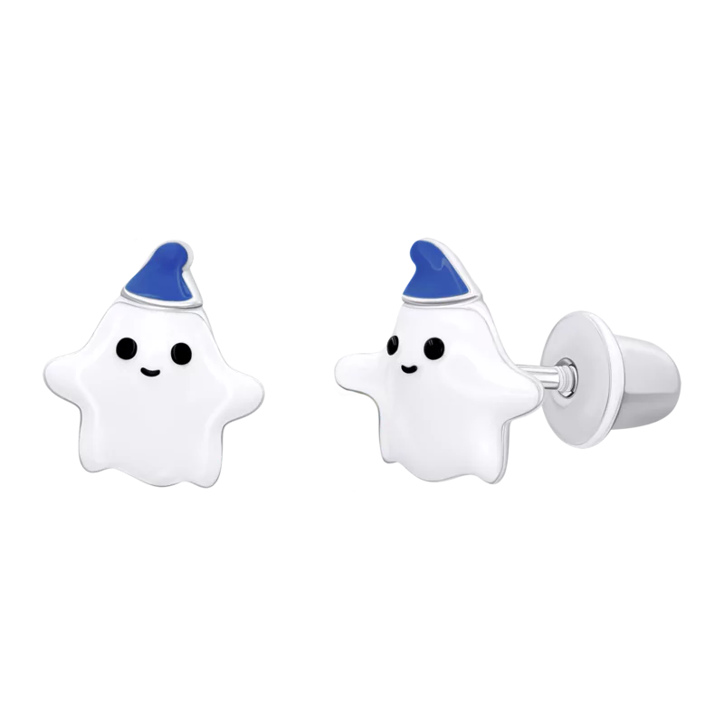 Earrings BOO the ghost for jackets photo