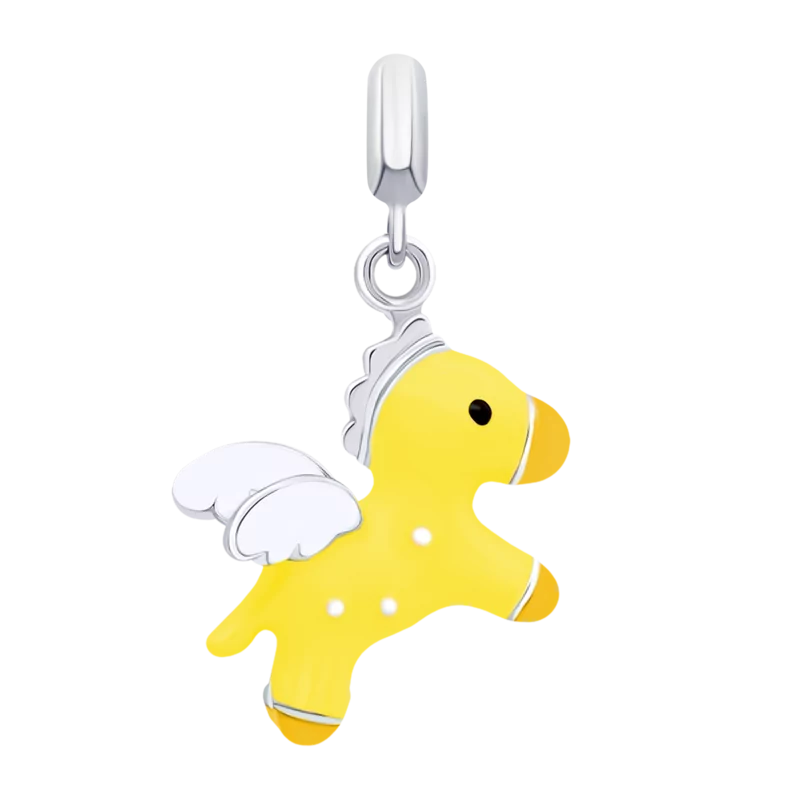 Кулон Пегас жовтий фото