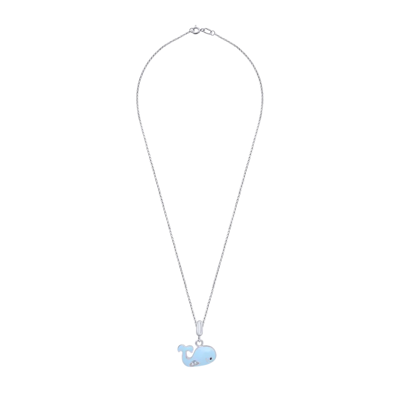 Кольє Кит блакитний фото