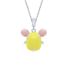 Кольє Мишка жовта фото №3