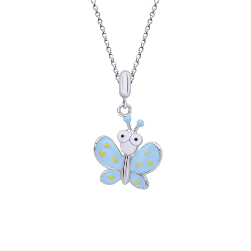 Pendant Blue Butterfly with Eyes photo