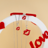 Pendant Red Lips photo №6