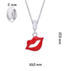 Pendant Red Lips photo №3