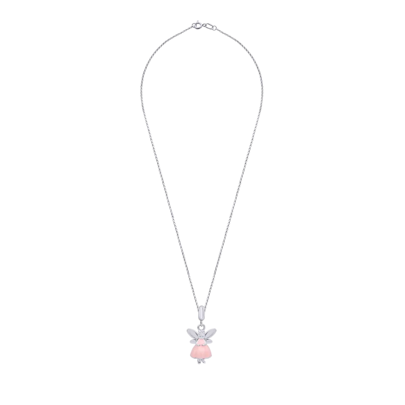 Кулон Фея рожева фото