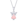 Кулон Фея рожева фото №1
