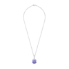 Pendant Violet Owl photo №4