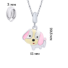 Pendant Pink Puppy photo №3