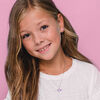 Кулон Бабка з фіолетовою емаллю та Swarovski Zirconia photo №2