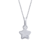 Кулон Звезда малая с фианитом фото №1