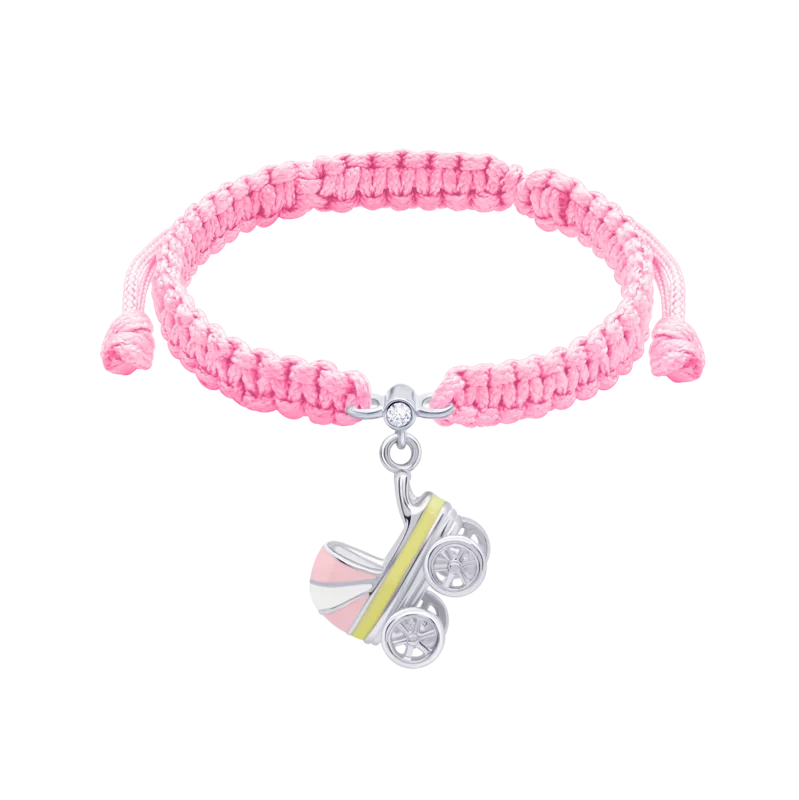 Braided bracelet Pink Pram photo