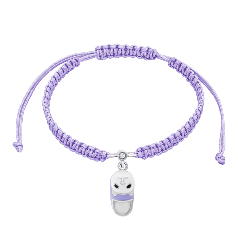 Braided bracelet Violet Shoe photo