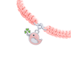 Браслет плетений Пташка рожева фото №3