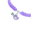 Браслет плетений Пташка фіолетова фото №4