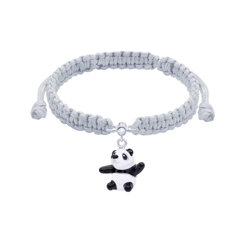 Braided bracelet Panda photo