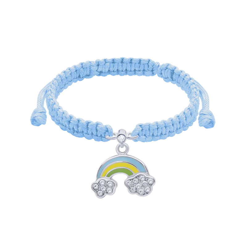Браслет плетений Веселка блакитна фото