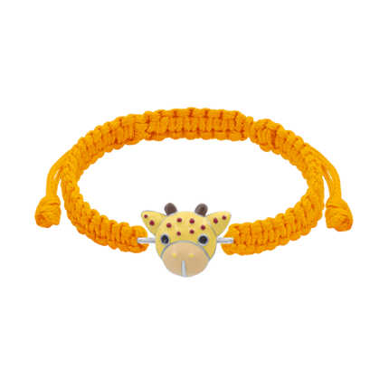 Браслет плетеный Жираф фото