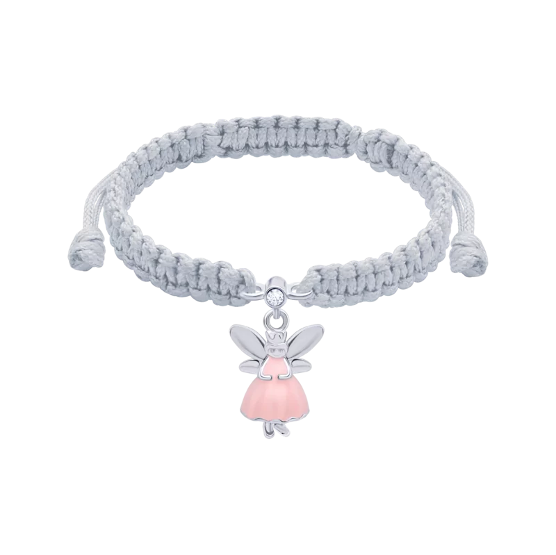 Браслет плетений Фея рожева фото