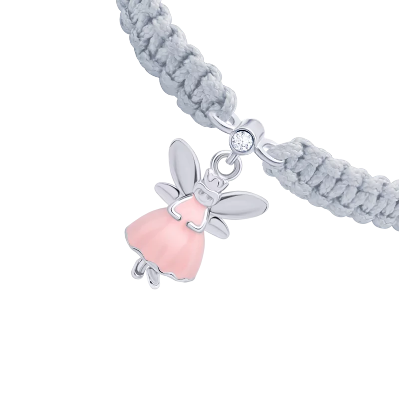 Браслет плетений Фея рожева фото