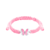 Браслет плетений Метелики рожеві фото №1