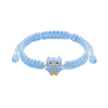 Браслет плетений Сова блакитна фото №1