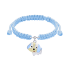 Браслет плетений Щенятко блакитне фото №1