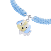Браслет плетений Щенятко блакитне фото №3