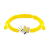 Браслет плетений Весела бджілка жовта фото №1
