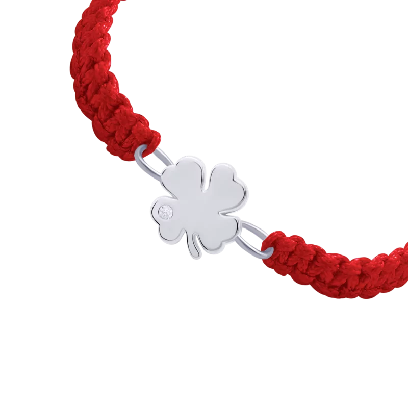 Браслет плетений Чотирилисник малий фото