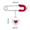 Pin Heart in Heart photo №3