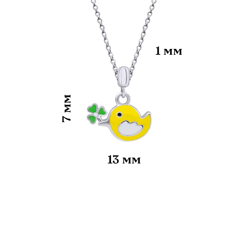 Necklace Yellow Birdie photo