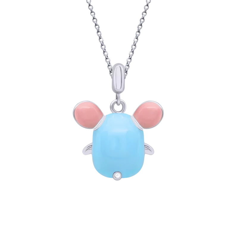Necklace Blue Mouse photo