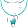 Necklace Pisces with a talisman photo №3