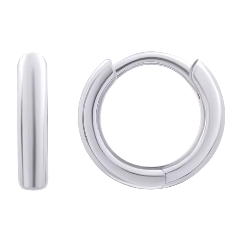 Сережки з підвісами-серцями Україна із жовтою та блакитною емаллю фото