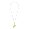 Lobster clasp pendant Yellow Sneaker photo №4