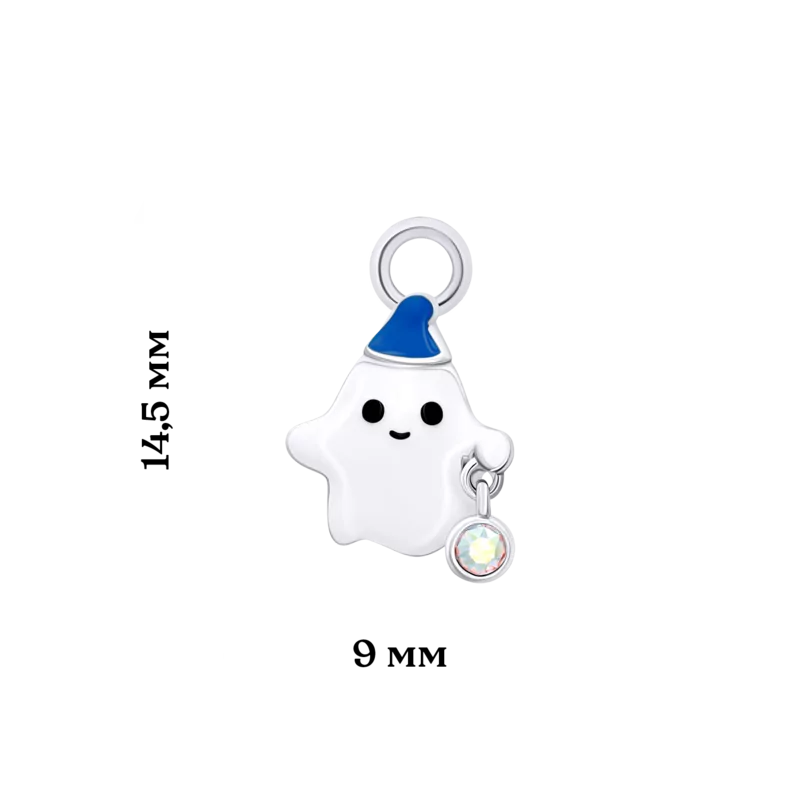Earring pendants BOO the ghost photo