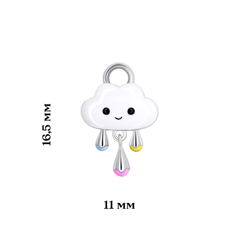 Підвіски до сережок LAA хмаринка фото